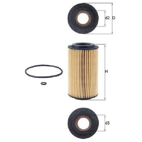 ölfilter für saab e79 - für,