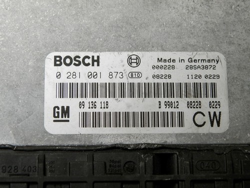 Opel motorsteuergerät dti - opel,